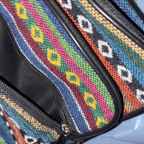 Multicolor Striped Women's Bag - Picture 3 of 5